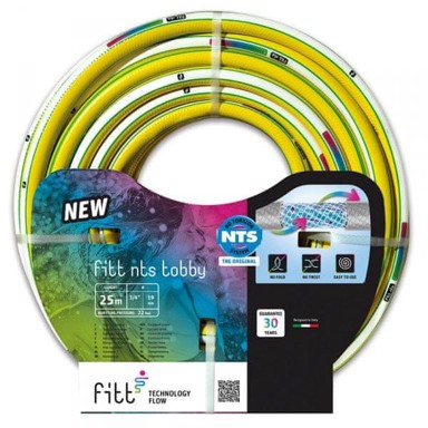 BRADAS Četveroslojno fleksibilno vrtno crijevo NTS, 1/2", 15 m, meko